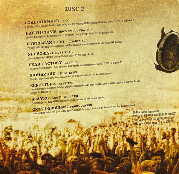 Various - Ozzfest Live - Second Stage (2xCD, Comp, Enh, Liv)