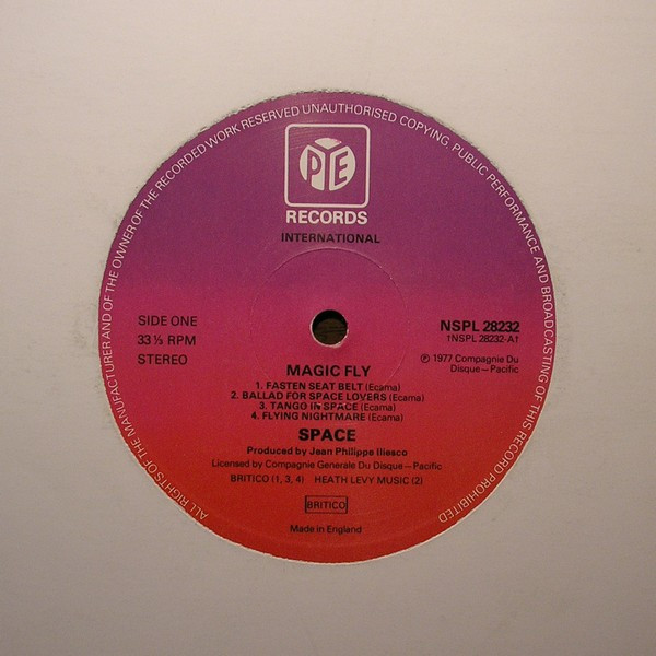 Space - Magic Fly (LP, Album)