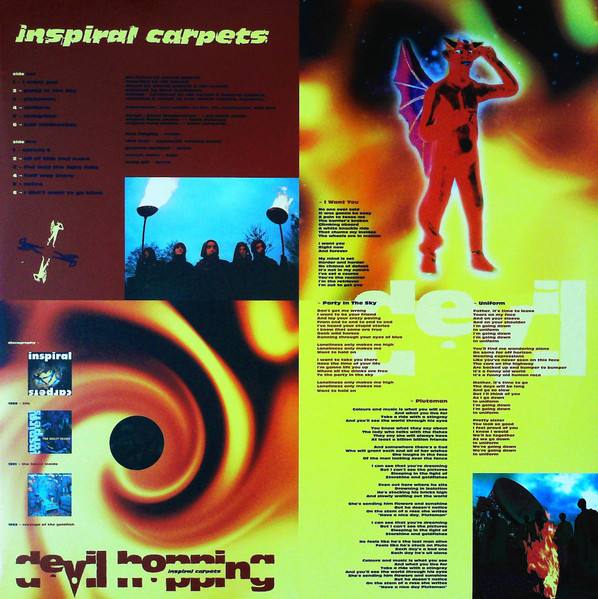 Inspiral Carpets - Devil Hopping (LP, Album)