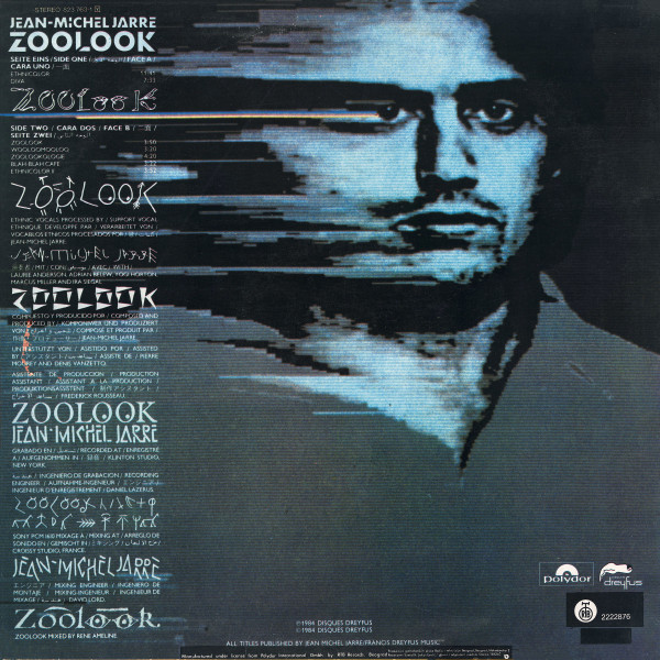 Jean-Michel Jarre - Zoolook (LP, Album)