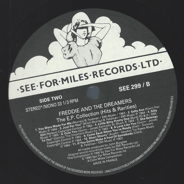 Freddie & The Dreamers - The EP Collection (LP, Comp)