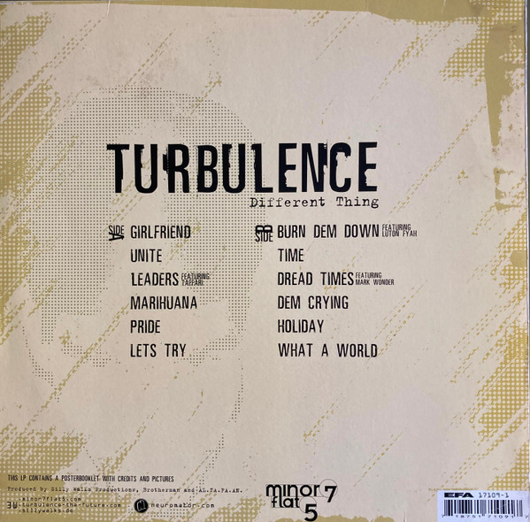 Turbulence (4) - Different Thing (LP, Album)