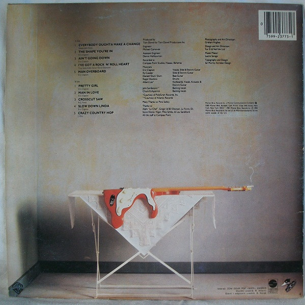 Eric Clapton - Money And Cigarettes (LP, Album)