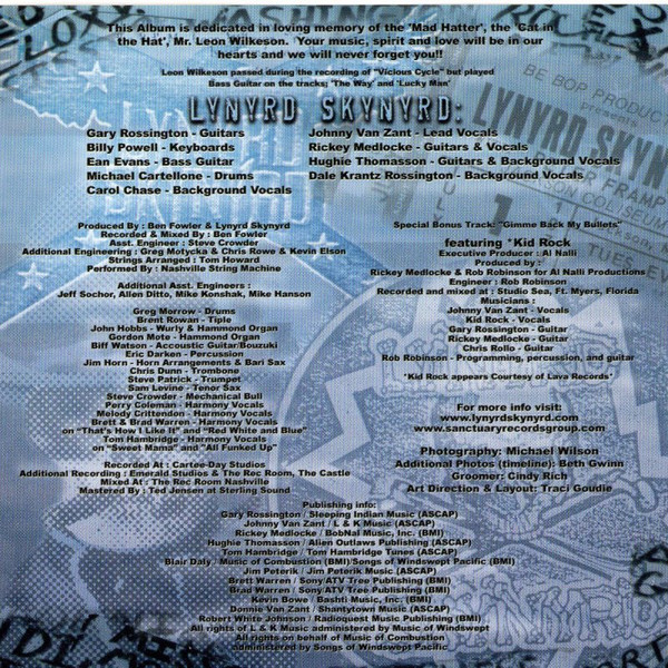 Lynyrd Skynyrd - Vicious Cycle (CD, Album)