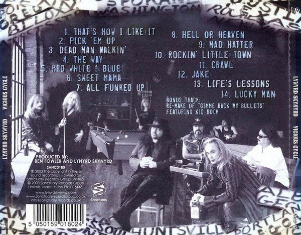 Lynyrd Skynyrd - Vicious Cycle (CD, Album)