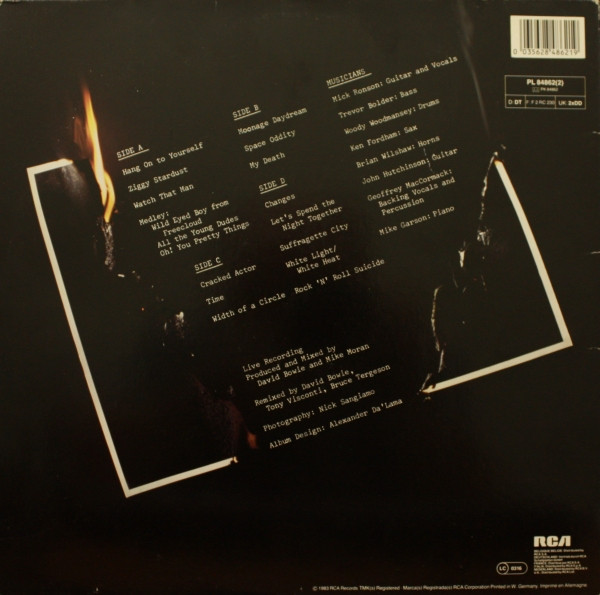 David Bowie - Ziggy Stardust - The Motion Picture (2xLP, Album)