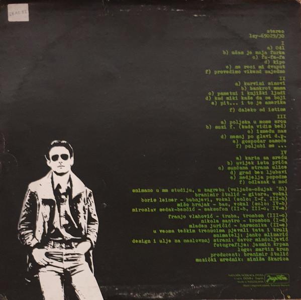 Azra (3) - Sunčana Strana Ulice (2xLP, Album, Zla)