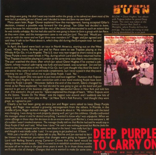 Deep Purple - Burn (CD, Album, RE, RM, 30t)