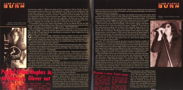 Deep Purple - Burn (CD, Album, RE, RM, 30t)