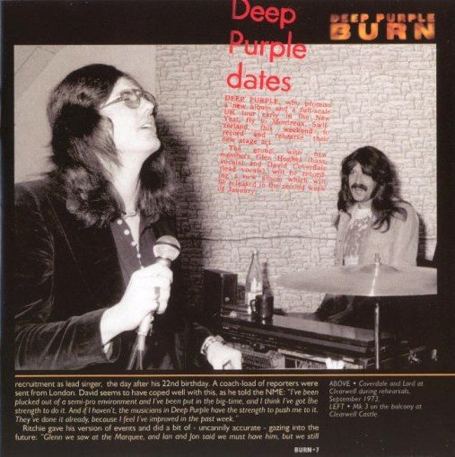 Deep Purple - Burn (CD, Album, RE, RM, 30t)