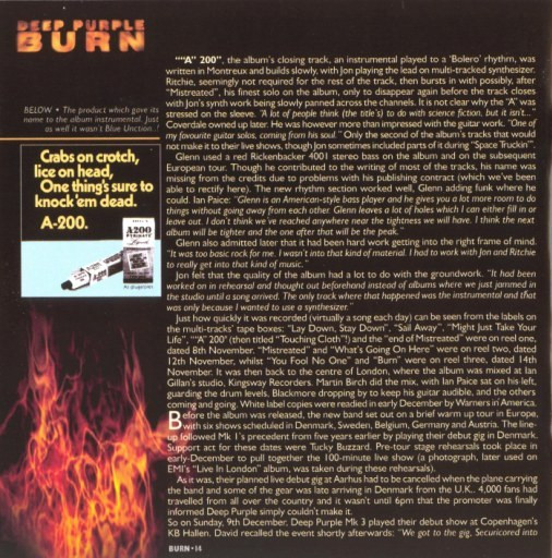 Deep Purple - Burn (CD, Album, RE, RM, 30t)