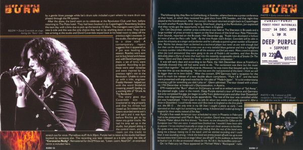 Deep Purple - Burn (CD, Album, RE, RM, 30t)