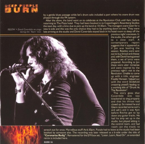 Deep Purple - Burn (CD, Album, RE, RM, 30t)