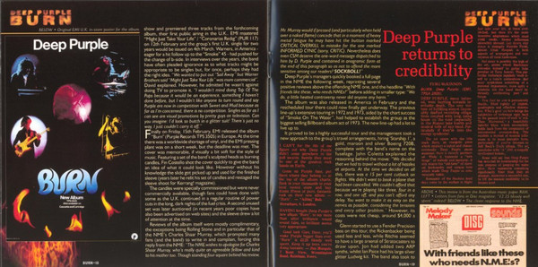Deep Purple - Burn (CD, Album, RE, RM, 30t)