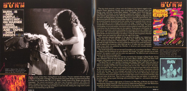 Deep Purple - Burn (CD, Album, RE, RM, 30t)