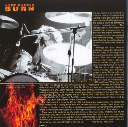 Deep Purple - Burn (CD, Album, RE, RM, 30t)