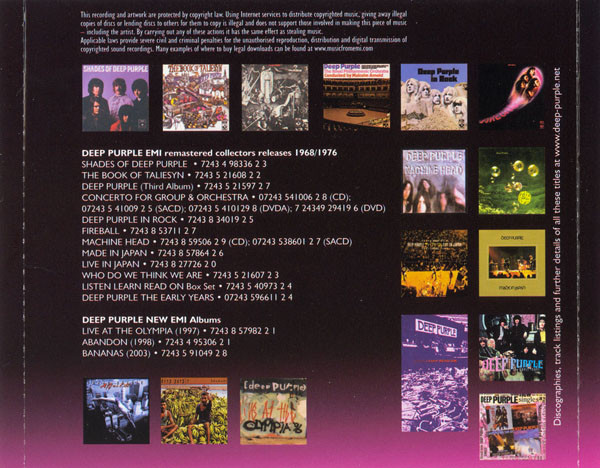 Deep Purple - Burn (CD, Album, RE, RM, 30t)