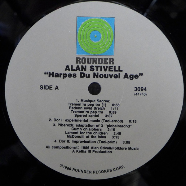 Alan Stivell - Harpes Du Nouvel Ã‚ge (LP, Album)