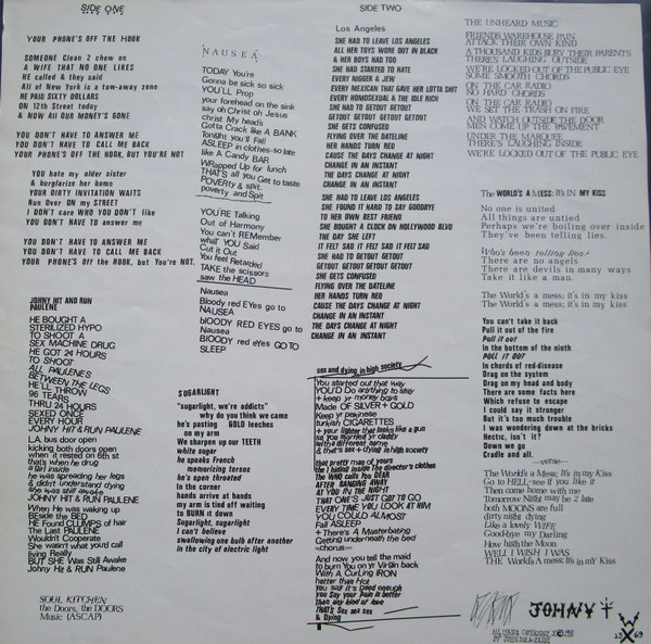 X (5) - Los Angeles (LP, Album)
