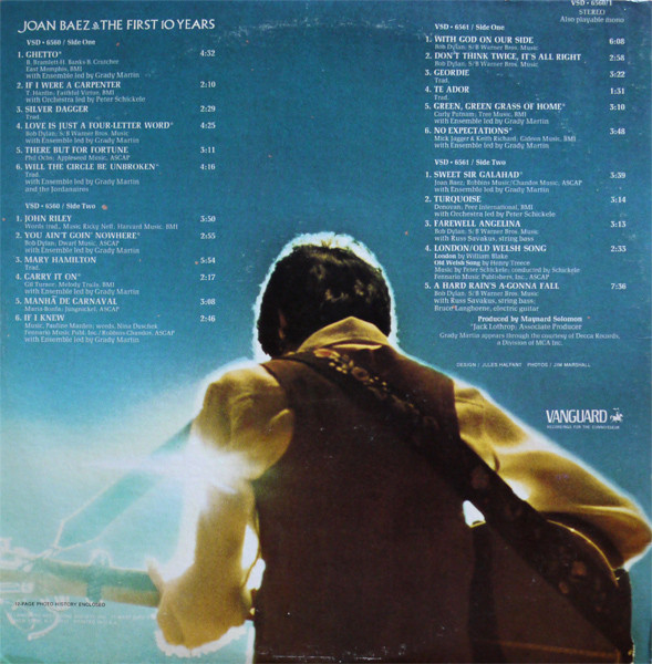 Joan Baez - The First 10 Years (2xLP, Comp)