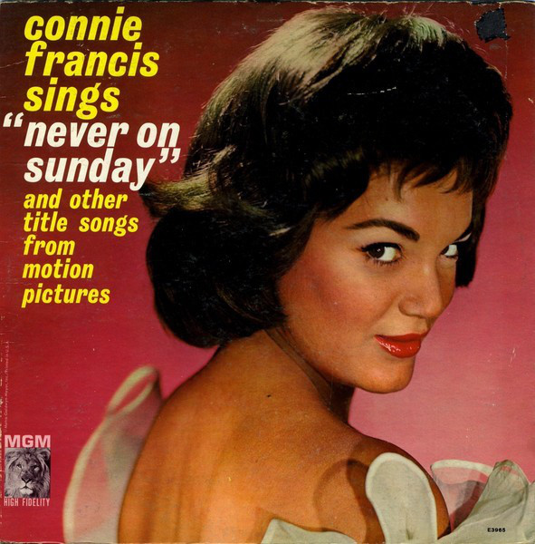 Connie Francis - Never On Sunday (LP, Mono)