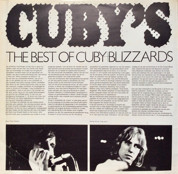 Cuby + Blizzards - Cuby's Blues (The Best Of Cuby+Blizzards) (2xLP, Comp, RE)