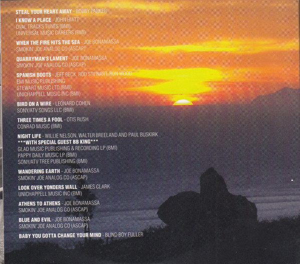 Joe Bonamassa - Black Rock (CD, Album, Car)