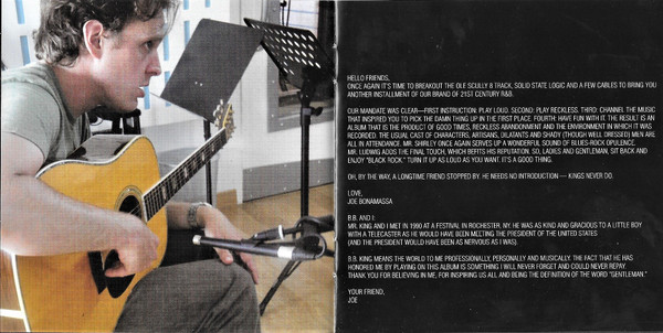 Joe Bonamassa - Black Rock (CD, Album, Car)