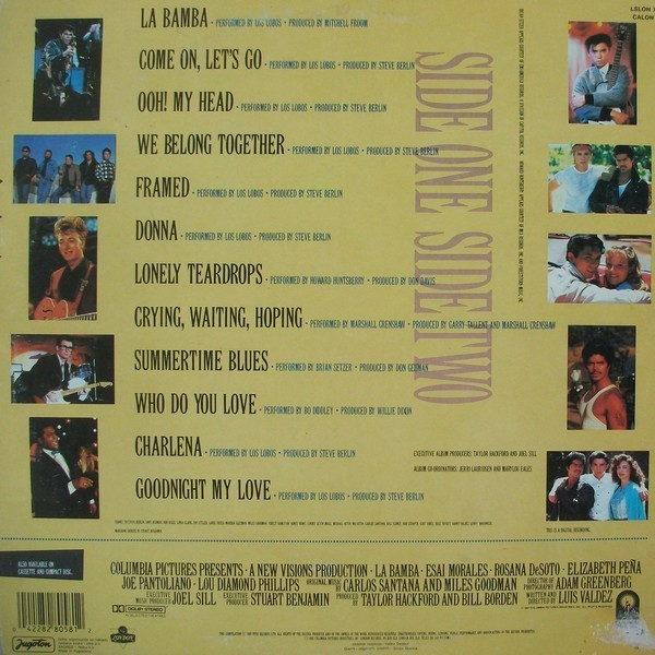 Various - La Bamba - Original Motion Picture Soundtrack (LP, Comp)