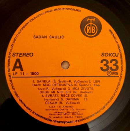 Šaban Šaulić - Dođi Da Ostarimo Zajedno (LP, Album)