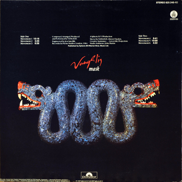 Vangelis - Mask (LP, Album)