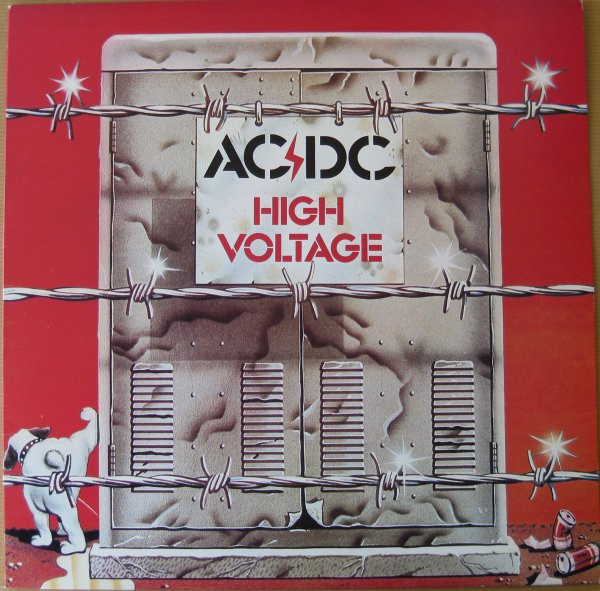 AC/DC - High Voltage (LP, Album, RP)