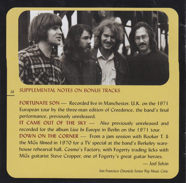 Creedence Clearwater Revival - Willy And The Poor Boys (CD, Album, RE, RM, Dig)