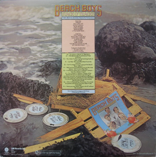 The Beach Boys - Stack O' Tracks (LP, Comp, RE)