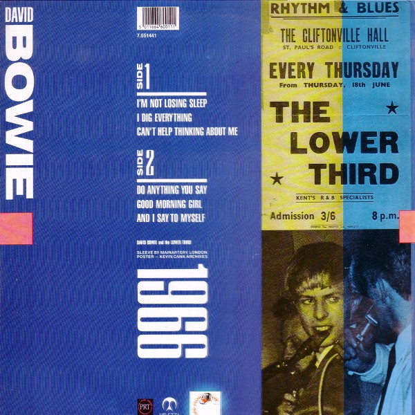 David Bowie - 1966 (LP, MiniAlbum, Comp, RE)