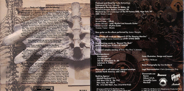 Disincarnate - Dreams Of The Carrion Kind (CD, Album)