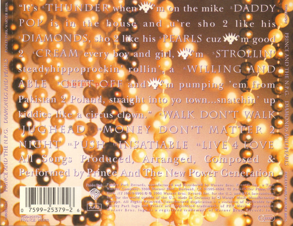 Prince & The New Power Generation - Diamonds And Pearls (CD, Album, Hol)