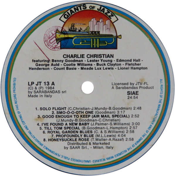 Charlie Christian - Charlie Christian (LP, Comp)