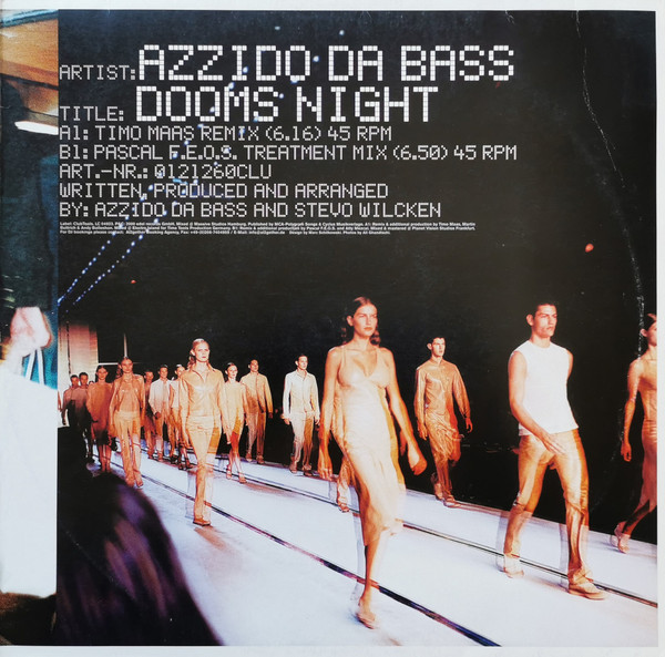 Azzido Da Bass - Dooms Night (12