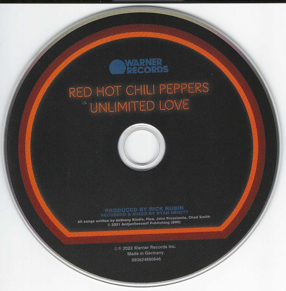 Red Hot Chili Peppers - Unlimited Love (CD, Album, Eco)