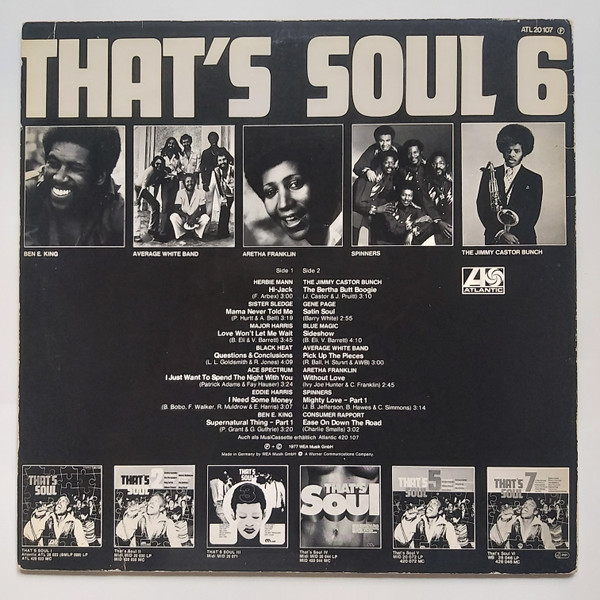 Various - That's Soul 6 (LP, Comp, RP)