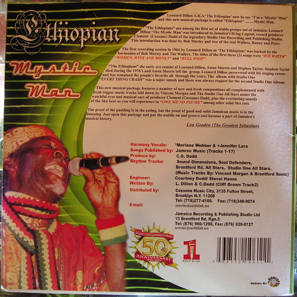 Ethiopian* - Mystic Man (LP, Album)
