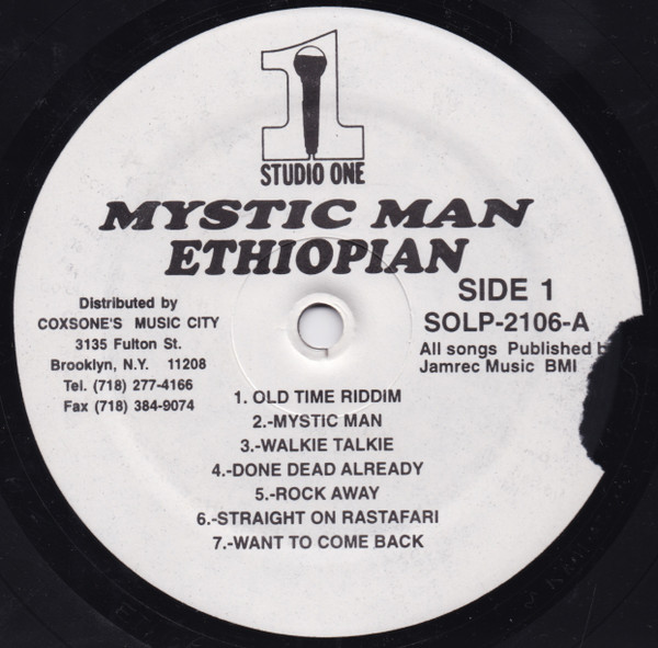Ethiopian* - Mystic Man (LP, Album)