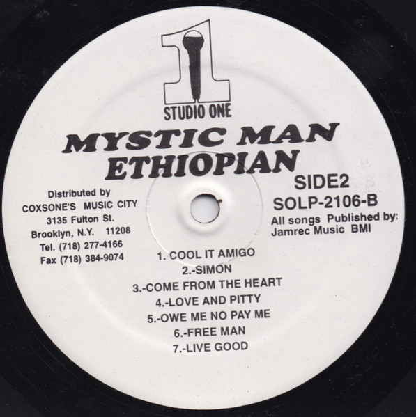 Ethiopian* - Mystic Man (LP, Album)