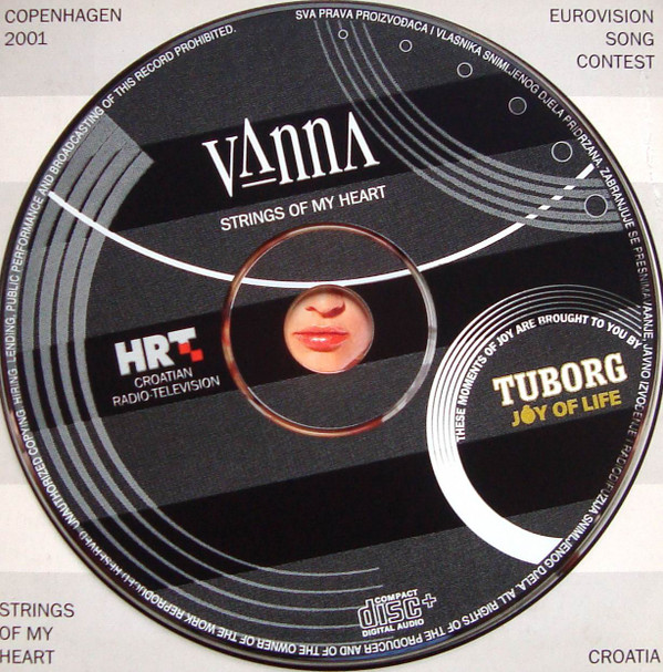 Vanna (2) - Strings Of My Heart (CD, Enh, Promo)