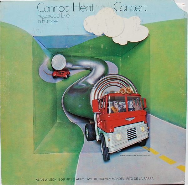 Canned Heat - Recorded Live In Europe (LP, All)