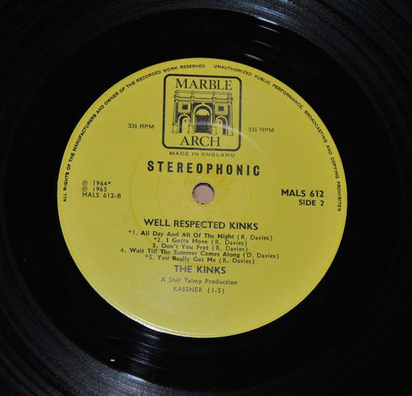 The Kinks - Well Respected Kinks (LP, Comp)