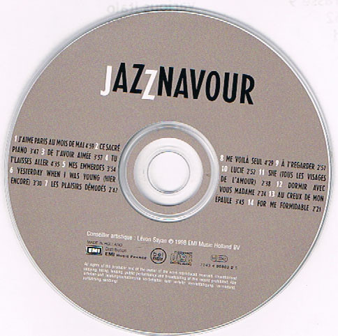 Charles Aznavour - Jazznavour (CD, Album)