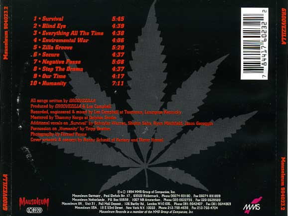 Groovezilla - Groovezilla (CD, Album)