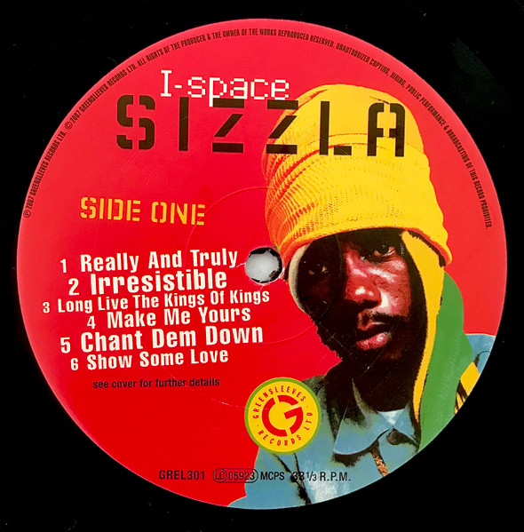 Sizzla - I-Space (LP, Album)